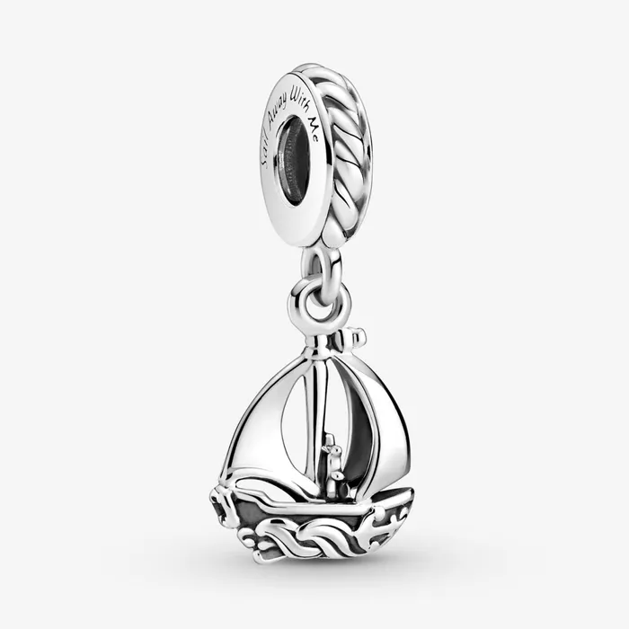 Dangle Charms Women Pandora Sail Boat Dangle Charm