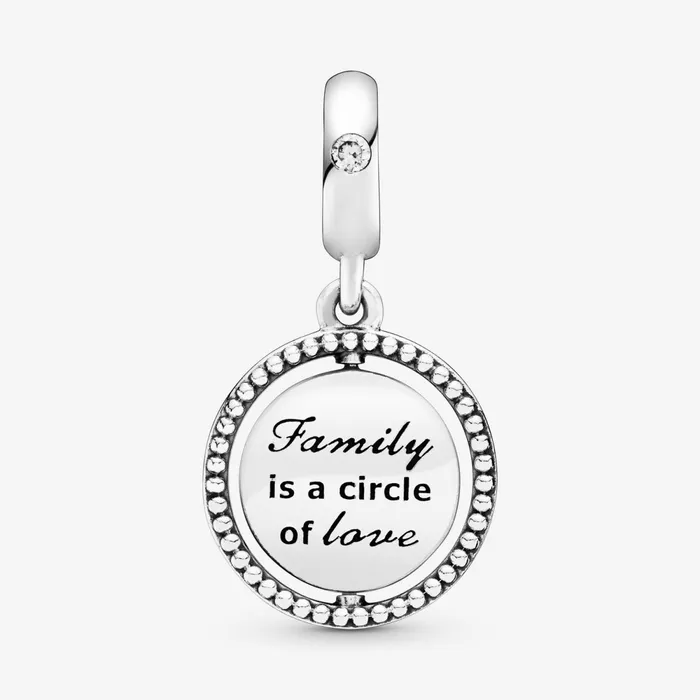 Dangle Charms Women Pandora Spinning Family Tree Dangle Charm