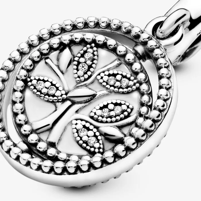 Dangle Charms Women Pandora Spinning Family Tree Dangle Charm