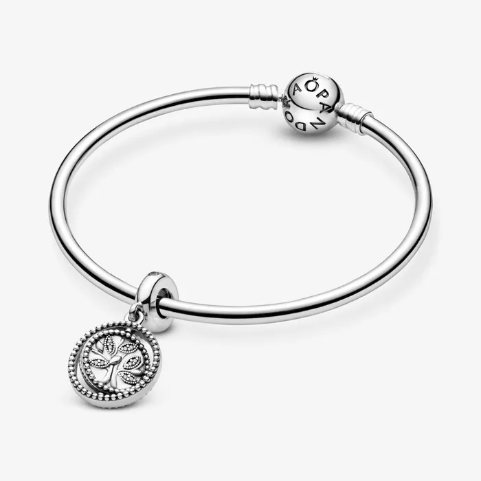 Dangle Charms Women Pandora Spinning Family Tree Dangle Charm