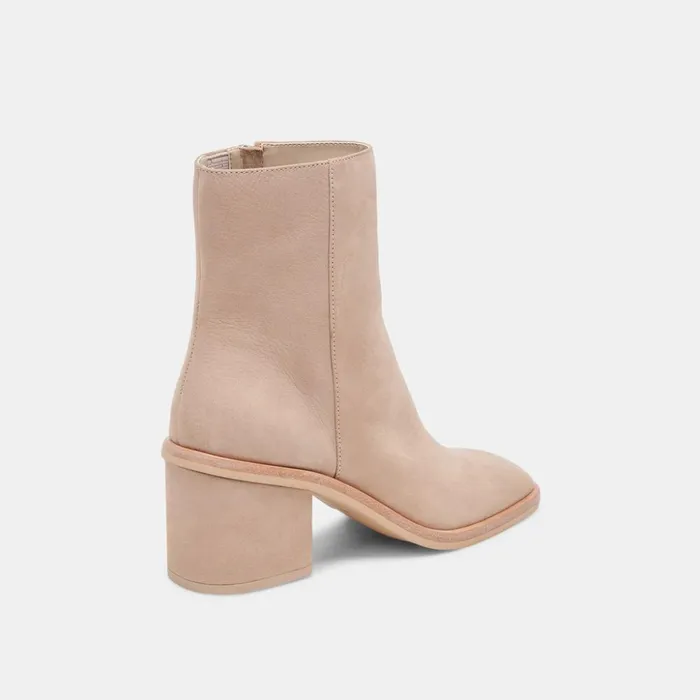 Dapper Booties Taupe Nubuck Women Dolce Vita Boots and Booties