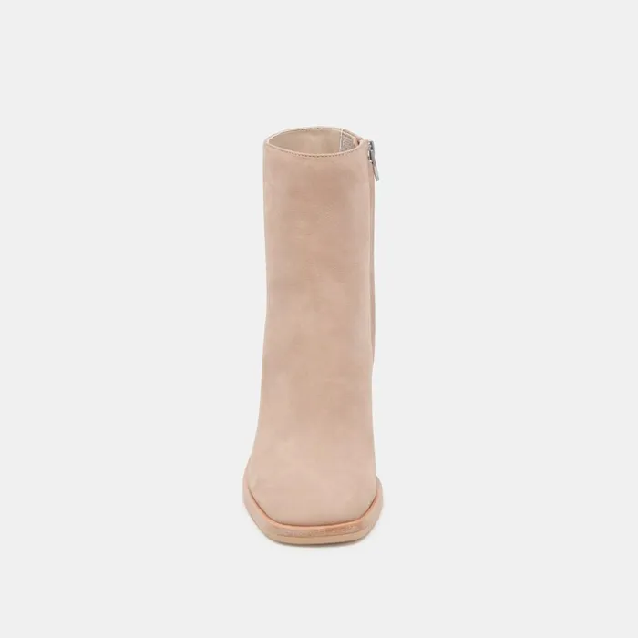 Dapper Booties Taupe Nubuck Women Dolce Vita Boots and Booties