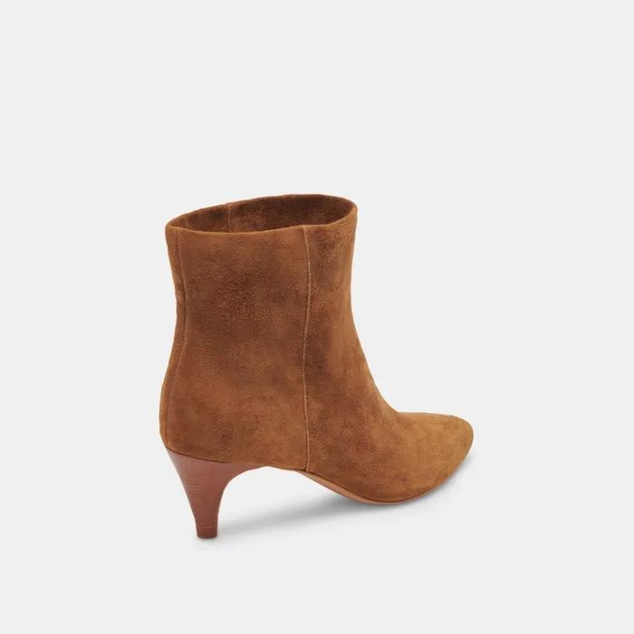 Dee Booties Brown Suede Women Dolce Vita Boots and Booties
