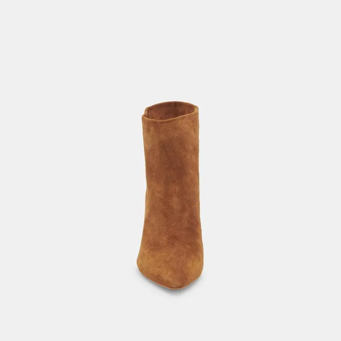 Dee Booties Brown Suede Women Dolce Vita Boots and Booties