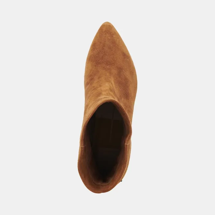 Dee Booties Brown Suede Women Dolce Vita Boots and Booties