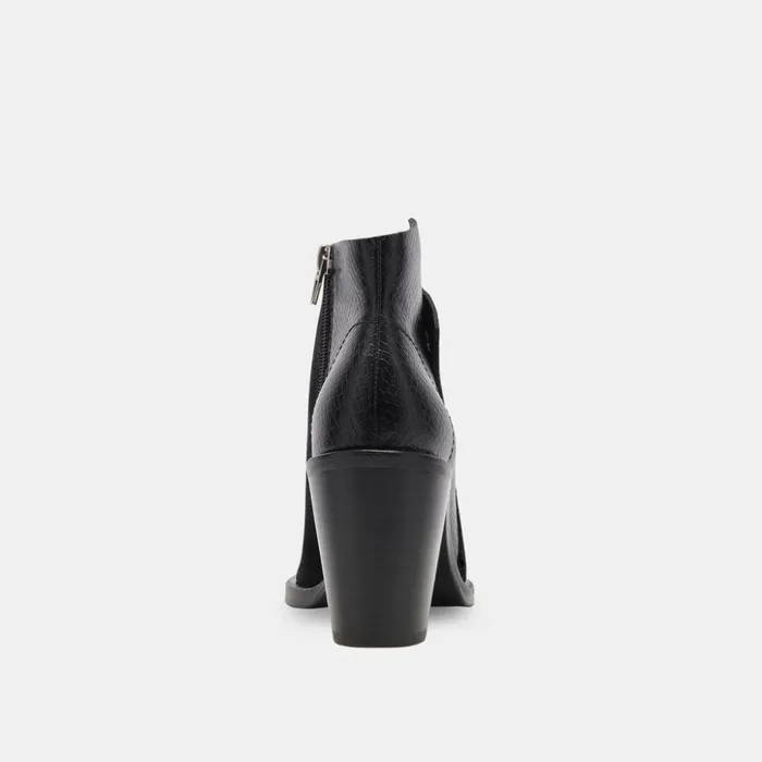 Deena Booties Black Multi Suede Women Dolce Vita Boots and Booties