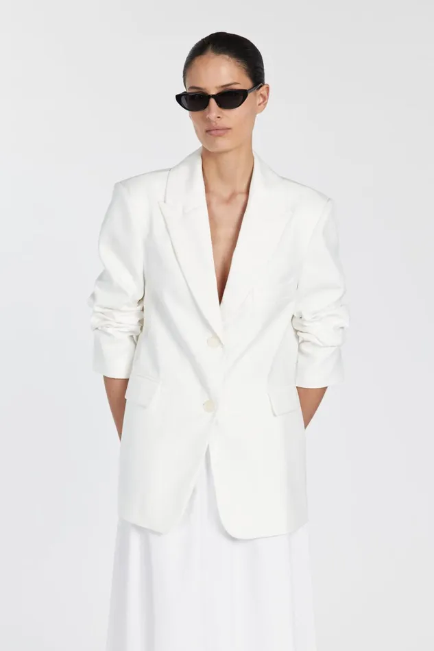 DISSH Blazers HARLEY WHITE BOYFRIEND BLAZER 8211 Women