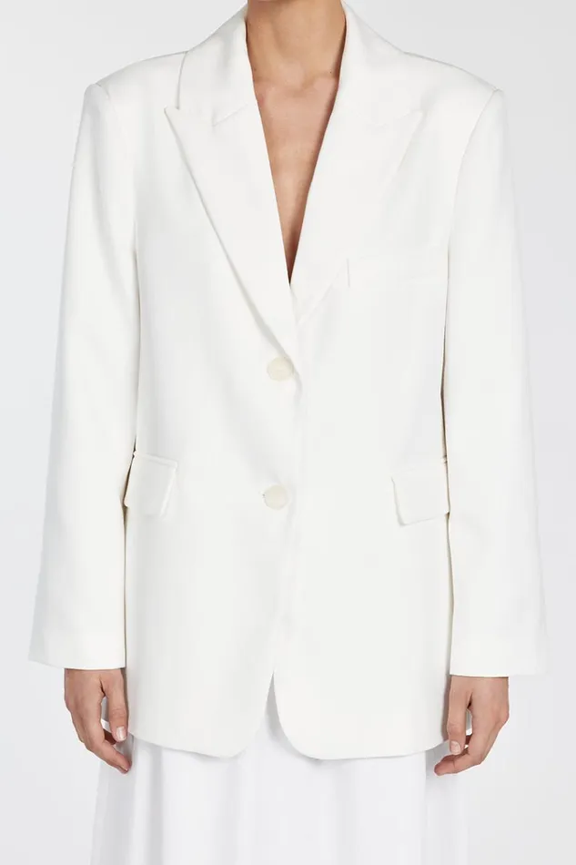 DISSH Blazers HARLEY WHITE BOYFRIEND BLAZER 8211 Women