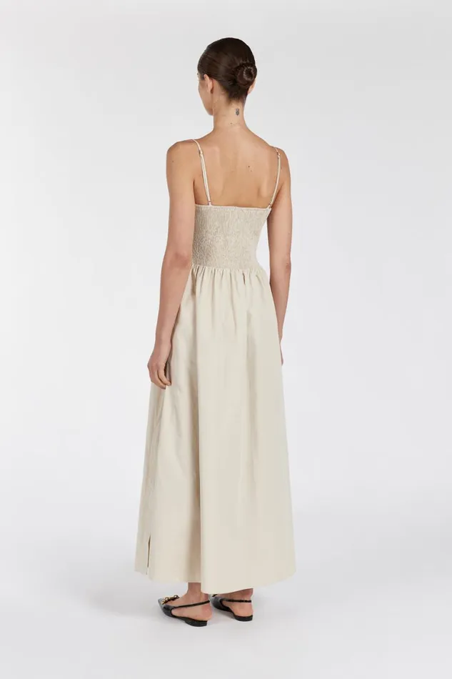 DISSH Event Dresses MILANO STONE COTTON MIDI DRESS 8211 Women
