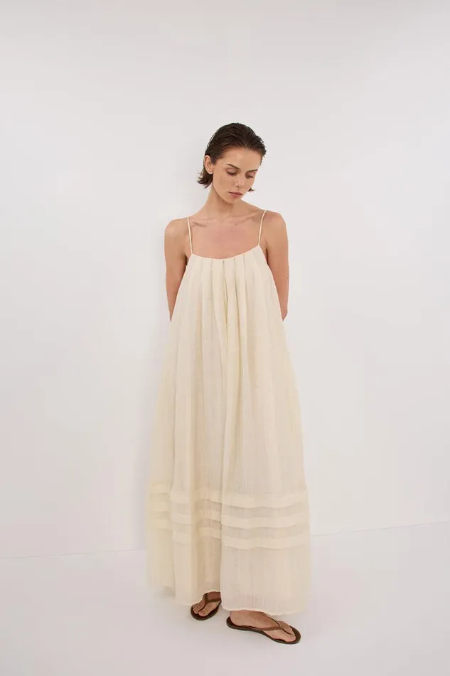 DISSH Midi Dresses TAHITI LEMON MIDI DRESS 8211 Women