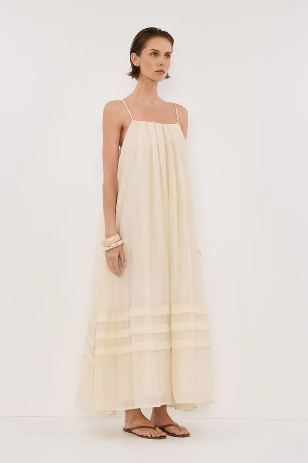 DISSH Midi Dresses TAHITI LEMON MIDI DRESS 8211 Women
