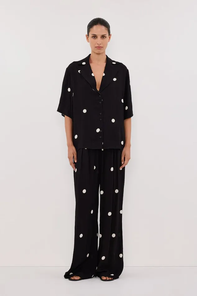 DISSH Shirts LAURA SPOT SHORT SLEEVE SHIRT 8211 Women