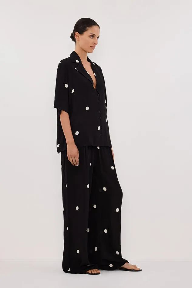 DISSH Shirts LAURA SPOT SHORT SLEEVE SHIRT 8211 Women