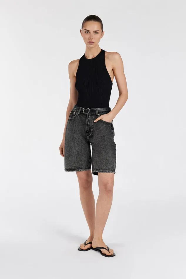 DISSH Shorts BAMBI BLACK BERMUDA DENIM SHORT 8211 Women