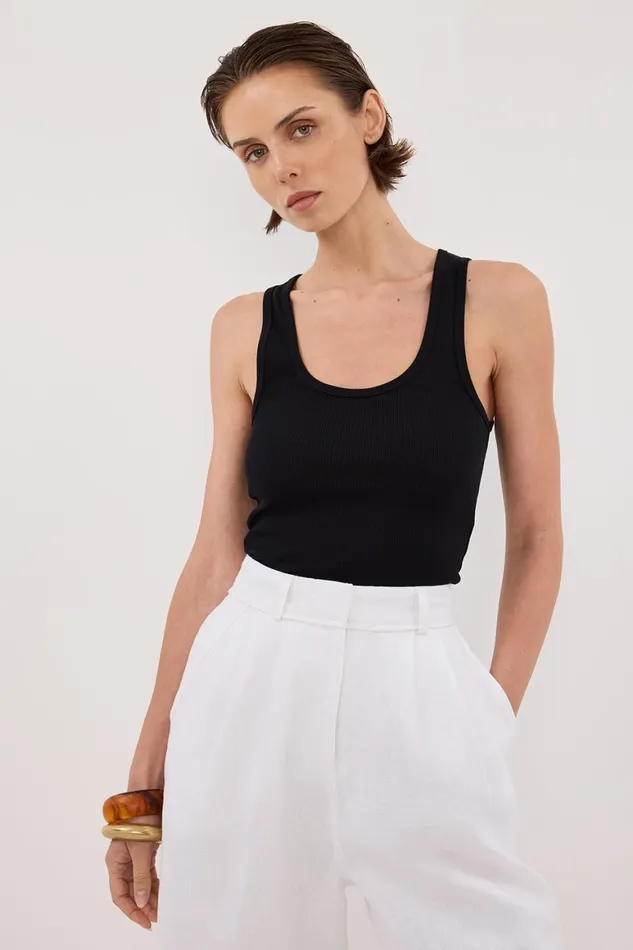 DISSH Tanks THEO BLACK TANK 8211 Women