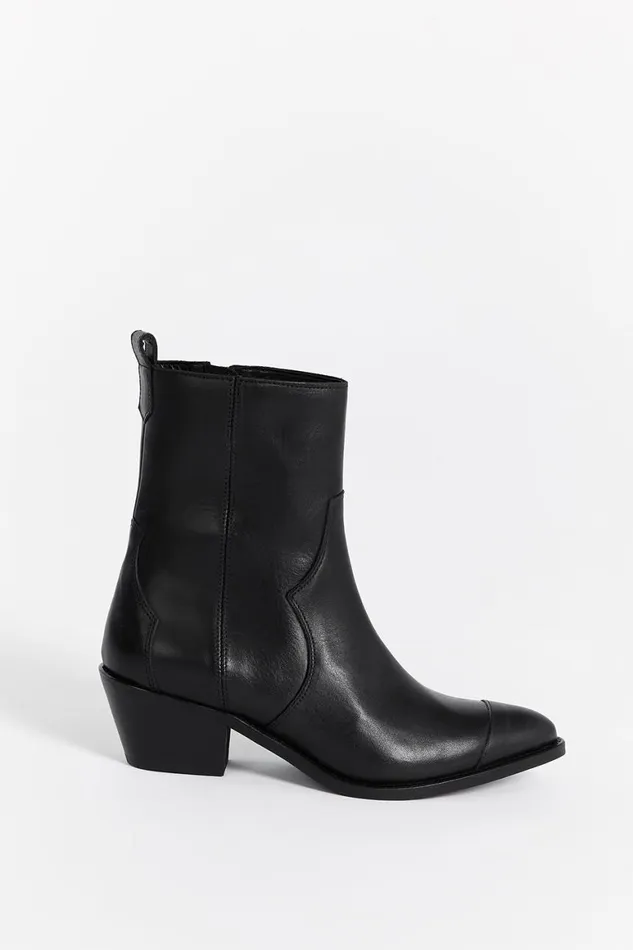 DISSH The Gift Shop ALOHAS AUSTIN BLACK LEATHER BOOT 8211 Women