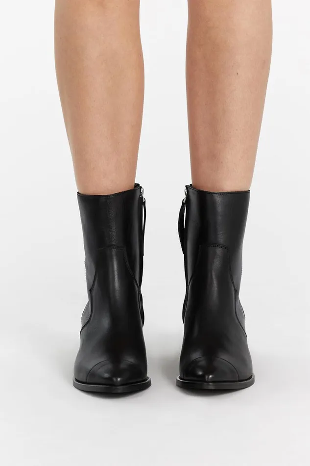 DISSH The Gift Shop ALOHAS AUSTIN BLACK LEATHER BOOT 8211 Women