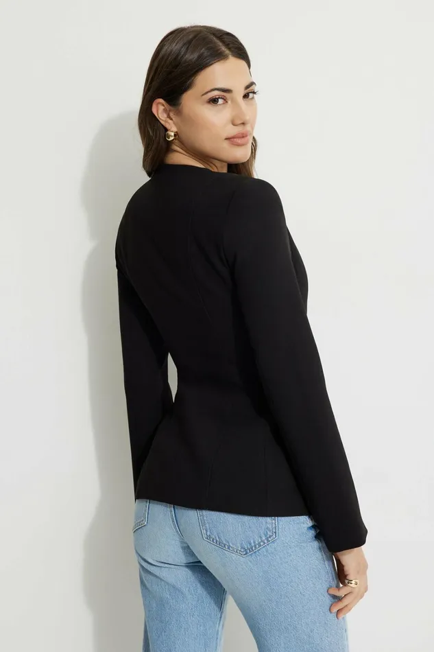 Dynamite Blazers and Vests Women Hourglass Blazer Black