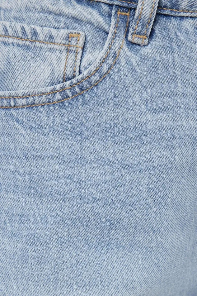Dynamite Jeans and Denim Women Mika Relaxed Straight Jeans Blue