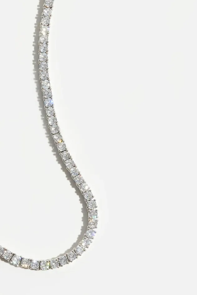Dynamite Necklaces Women The Tennis Necklace Gray