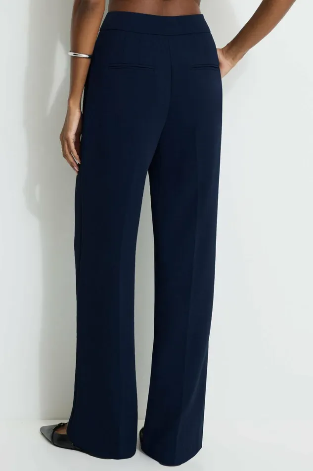 Dynamite Pants Women Yasmin Airflow Straight Leg Pants Blue