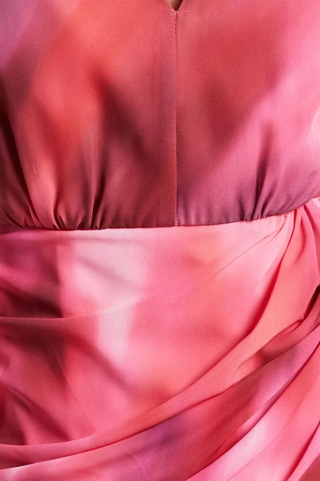 Eliza Mini Dress 8211 Bishop Sleeve Button Front Dress In Blushing Haze Women Showpo Dresses