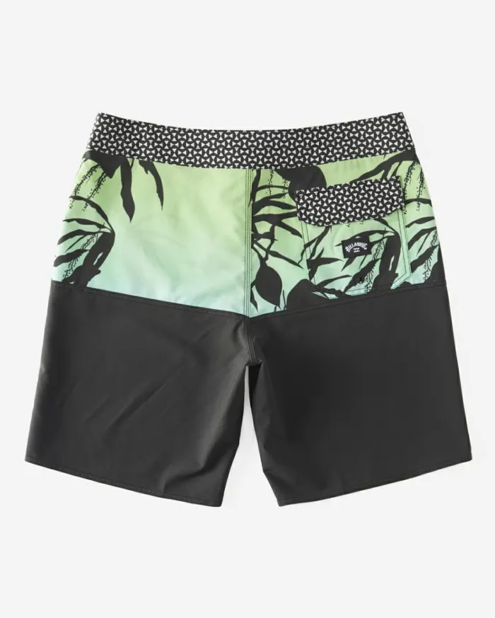 Fifty50 Pro Performance 19034 Boardshorts Neon Lime Men Billabong Performance Boardshorts