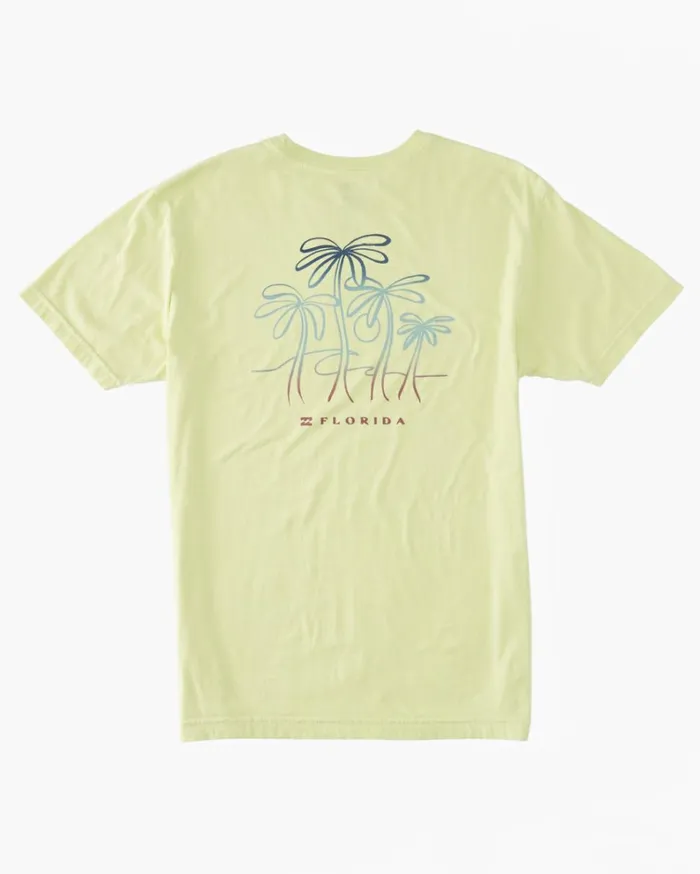 Fl Breeze TShirt Light Green Men Billabong TShirts