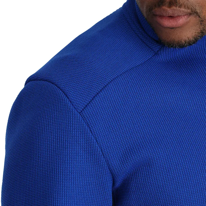 Fleece Mens Spyder Bandit Half Zip 8211 Electric Blue