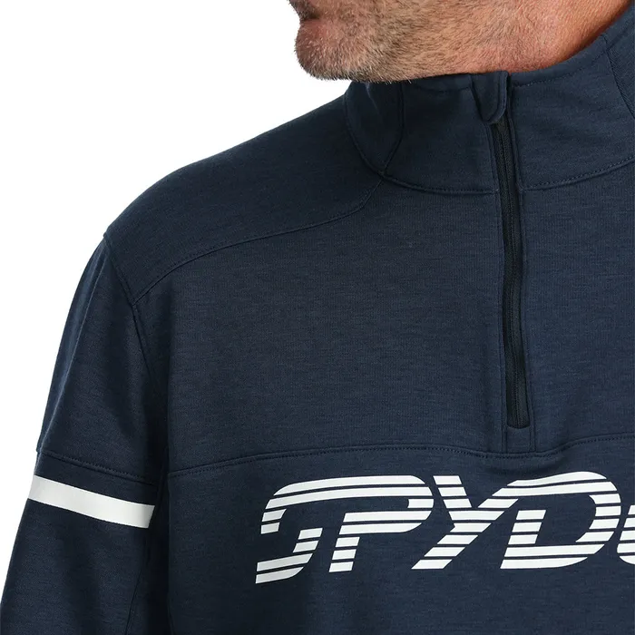 Fleece Mens Spyder Speed Fleece Half Zip 8211 True Navy