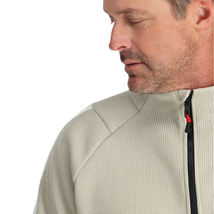 Fleece Mens Spyder Wengen Bandit Half Zip 8211 Sandstorm