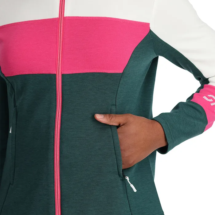 Fleece Womens Spyder Speed Full Zip 8211 Cypress Green