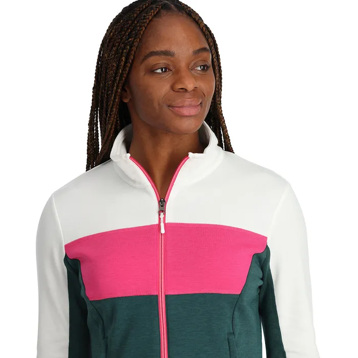Fleece Womens Spyder Speed Full Zip 8211 Cypress Green