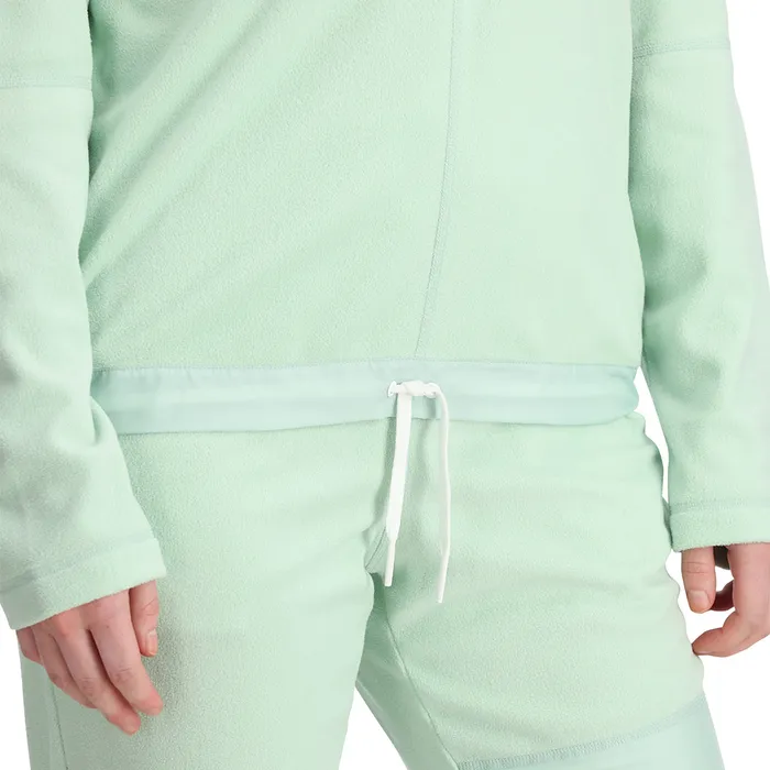 Fleece Womens Spyder Unisex Lounge Crew 8211 Wintergreen