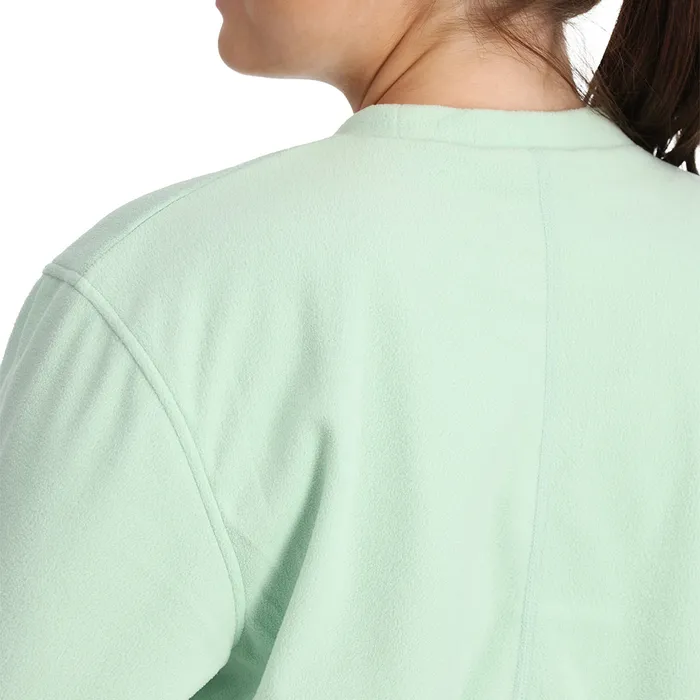 Fleece Womens Spyder Unisex Lounge Crew 8211 Wintergreen