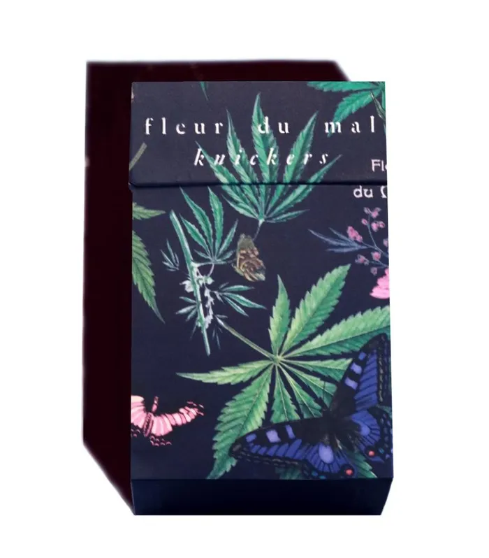 Fleur Du Mal Loungewear Women Botanical Cheeky Papillonindigo Fleur Du Mal Loungewear Women Botanical Cheeky Papillonindigo