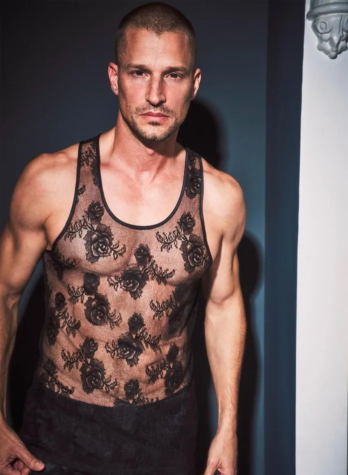 Fleur Du Mal Loungewear Women Unisex Bouquet Lace Tank Black Fleur Du Mal Loungewear Women Unisex Bouquet Lace Tank Black