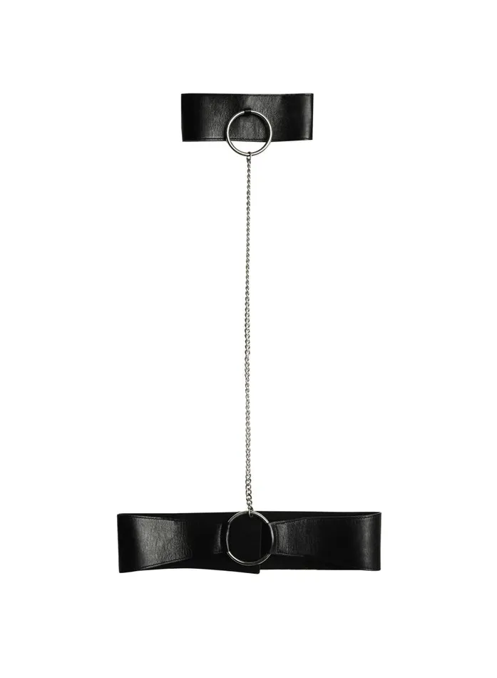 Fleur Du Mal Pleasure Women Harness With Rings Black Fleur Du Mal Pleasure Women Harness With Rings Black