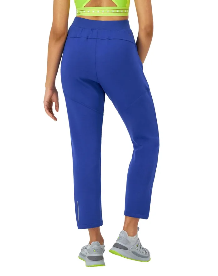 Flex Pants Debossed C Logo 27034 Aztec Blue Women Champion Pants