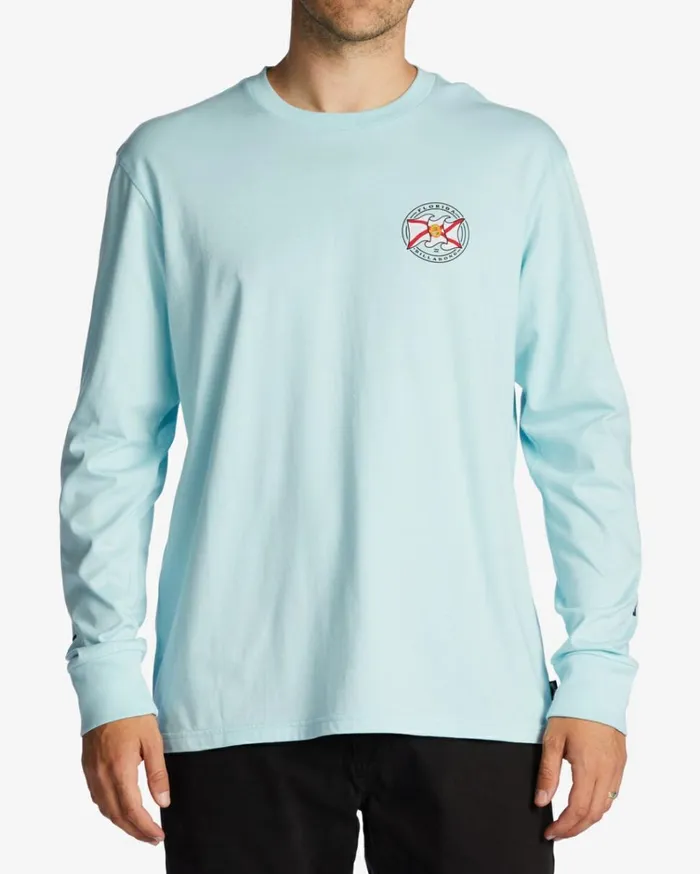 Florida Salute Long Sleeve TShirt Coastal Men Billabong TShirts