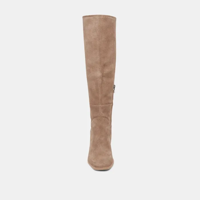 Fynn Boots Truffle Suede Women Dolce Vita Boots and Booties