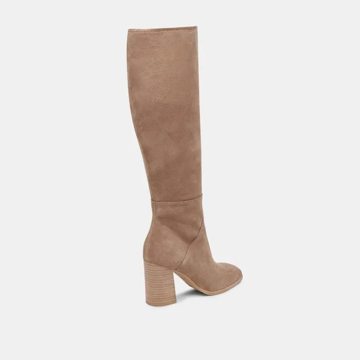 Fynn Boots Truffle Suede Women Dolce Vita Boots and Booties