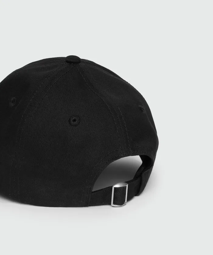 Gabardine Baseball Cap With 034I Don039t Wanna Live Forever034 Quote Men MSGM Hats Scarves And Gloves