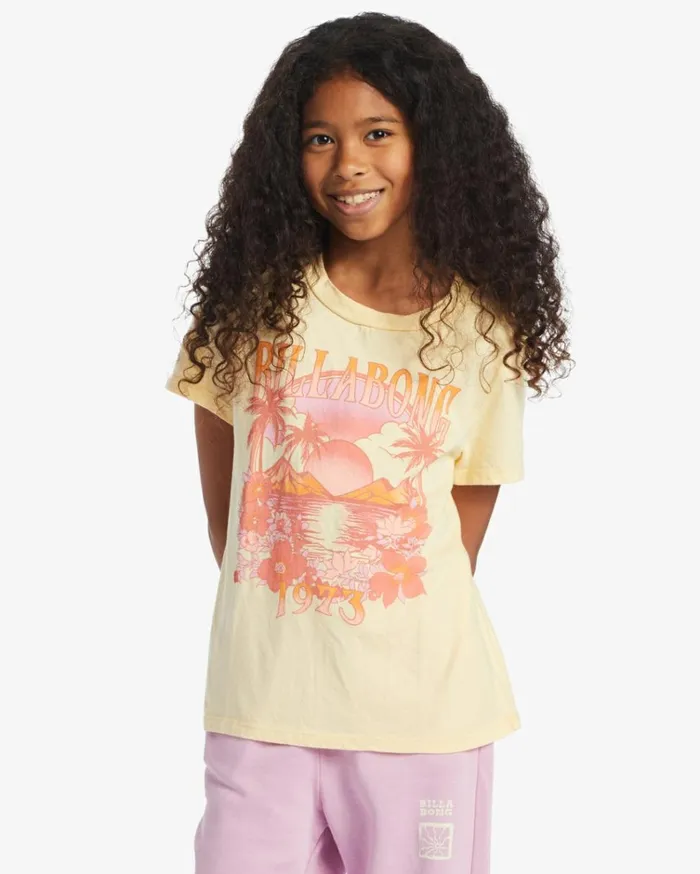 Girl039s Coastal Dreamer TShirt Buttermilk Kids Billabong Girls039 Tops and Tees