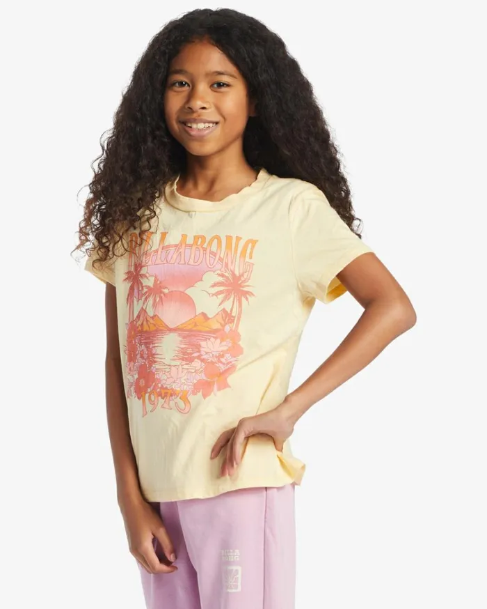 Girl039s Coastal Dreamer TShirt Buttermilk Kids Billabong Girls039 Tops and Tees