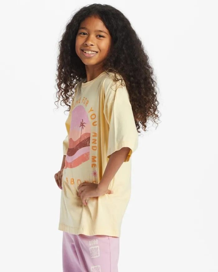 Girl039s Golden Hour TShirt Buttermilk Kids Billabong Girls039 Tops and Tees
