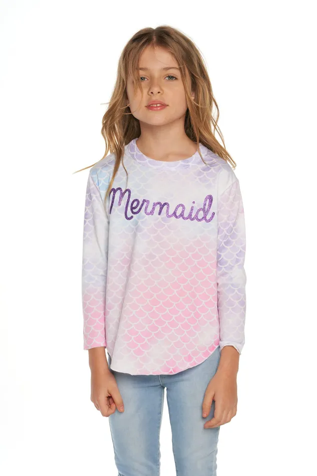 Girls Tops Chaser Brand Mermaid Life