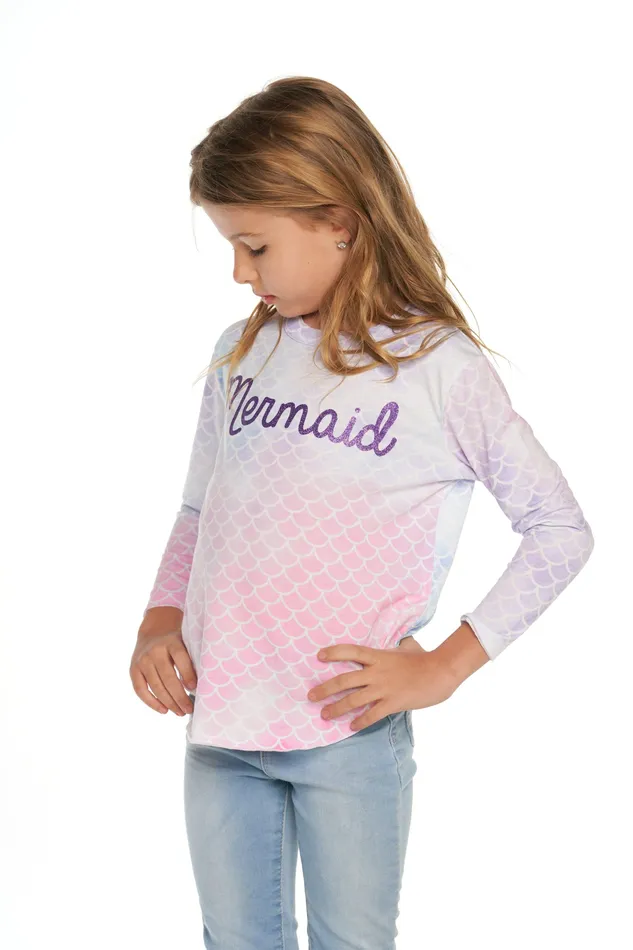 Girls Tops Chaser Brand Mermaid Life