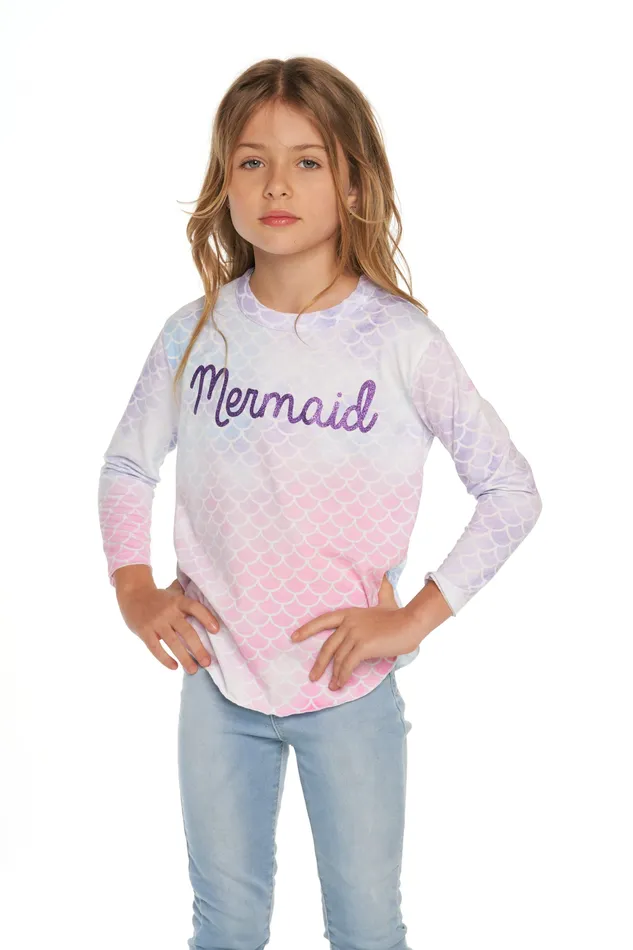 Girls Tops Chaser Brand Mermaid Life