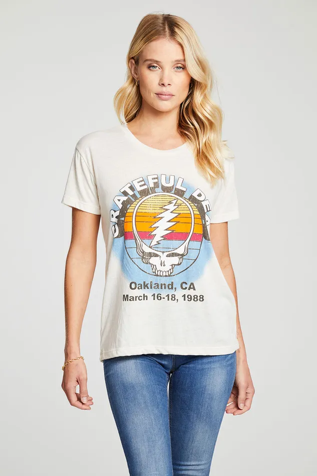 Grateful Dead Oakland Ca Womens Tops Chaser Brand